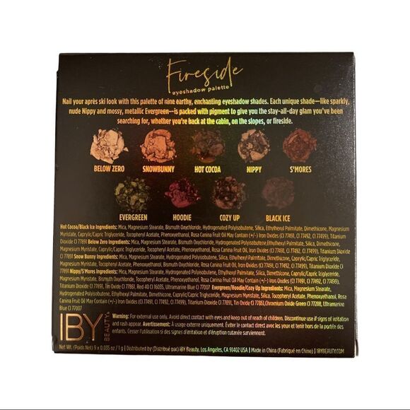 Fireside Eyeshadow Palette - by IBY Beauty - new in box - Picture 5 of 5